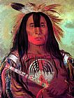 Famous Head Paintings - Buffalo Bull's Back Fat, Head Chief, Blood Tribe